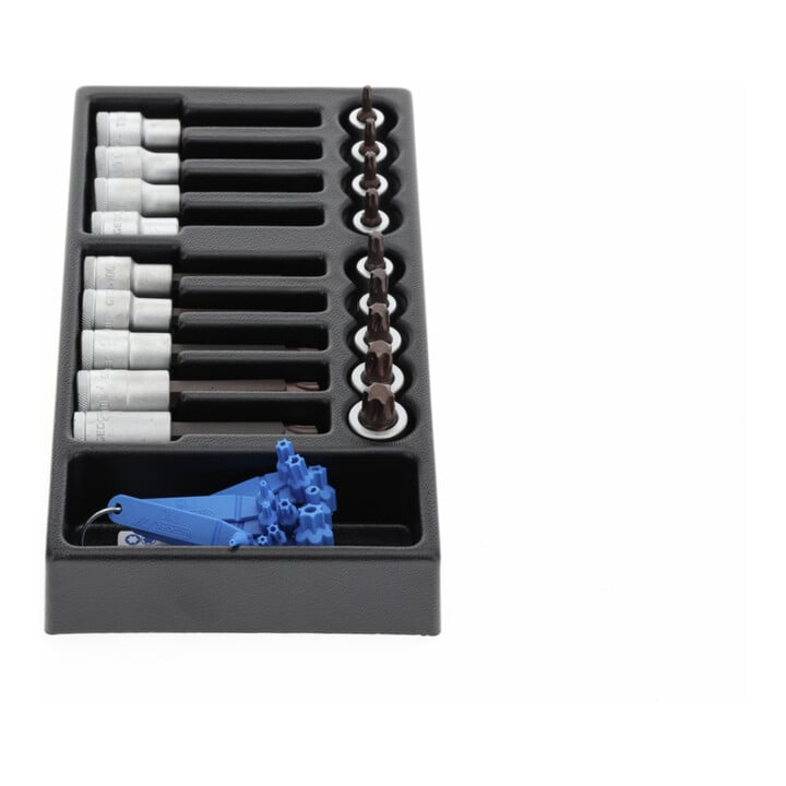 Inserts de tournevis Gedore 1/2" dans le module 1/3 ES (1500 ES-ITX19 LKP)