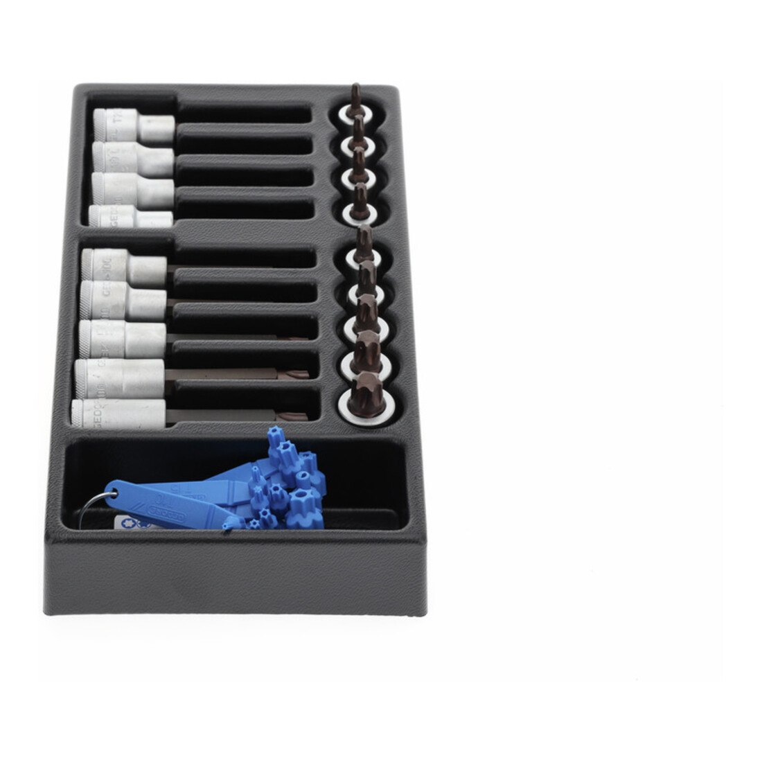 Inserts de tournevis Gedore 1/2" dans le module 1/3 ES (1500 ES-ITX19 LKP)