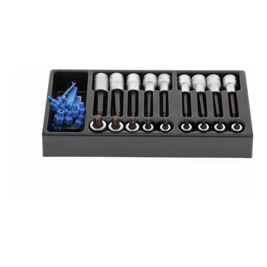 Inserts de tournevis Gedore 1/2" dans le module 1/3 ES (1500 ES-ITX19 LKP)
