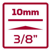 Inserts de tournevis Gedore rouge 3/8 TX 10pcs-3