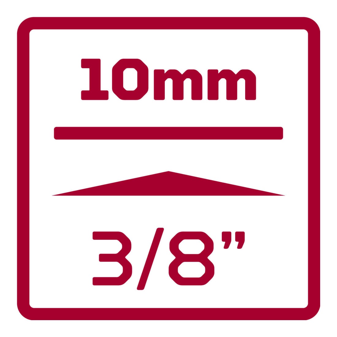 Inserts de tournevis Gedore rouge 3/8 TX 10pcs