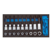 Inserts pour tournevis Gedore jeu 1/2'' dans le module Check-Tool 19 pcs.-1