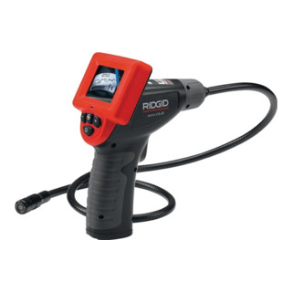 Inspektionskamera micro CA-25 2,4 Zoll 480x234 17mm LED 4 Kabel-L.1200mm RIDGID