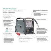 Installation de soudage MIG / MAG MIG 300 D3 Synergic Set avec accessoires 5 - 3-5