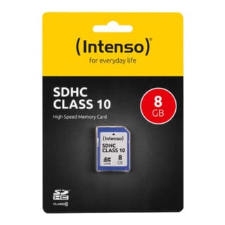 Intenso SDHC-Card 8GB 40MB/s lesen 10MB/s schreiben