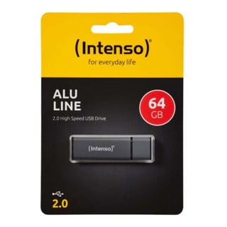 Intenso USB 2.0 Stick 64GB Aluminium anthrazit