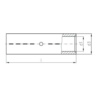 Intercable Connecteur à sertir ICD300V 300 mm² avec décharge de traction