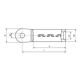 Intercable Presskabelschuh Alu 300rm/sm M12gv ICAL30012LDV