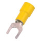 Intercable Tools Cosse à sertir 4-6qmm M4 jaune ICIQ64G
