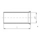 Intercable Tools Embout de câble 50qmm étamé ICAE5018