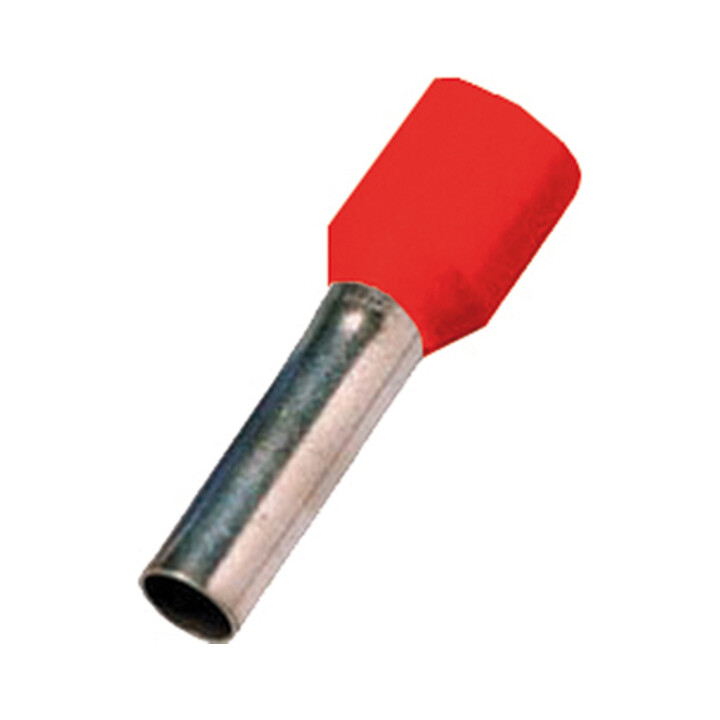 Intercable Tools Manchon de câble 10qmm rouge ICIAE1012
