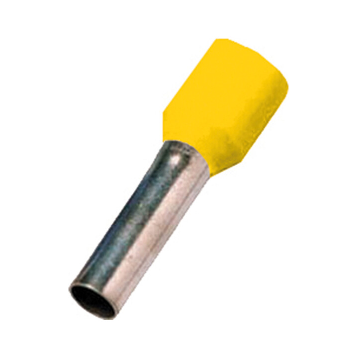 Intercable Tools Manchon de sertissage 6 mm² jaune ICIAE612
