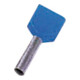 Intercable Tools Manchon pour câble à deux conducteurs 2x2,5 mm² bleu ICIAE210Z