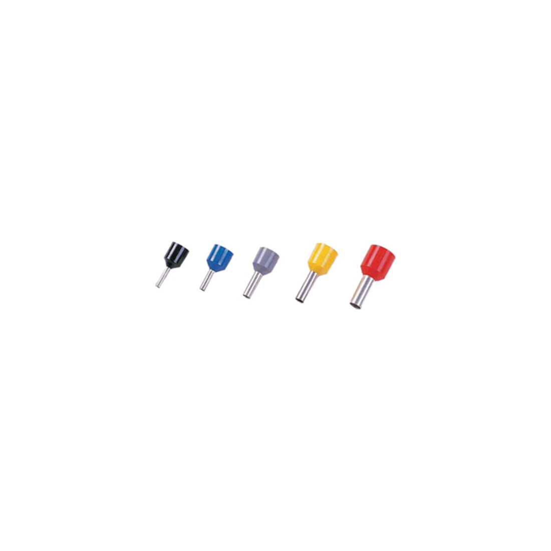 Intercable Tools Manchons à sertir 4 mm² gris ICIAE410K
