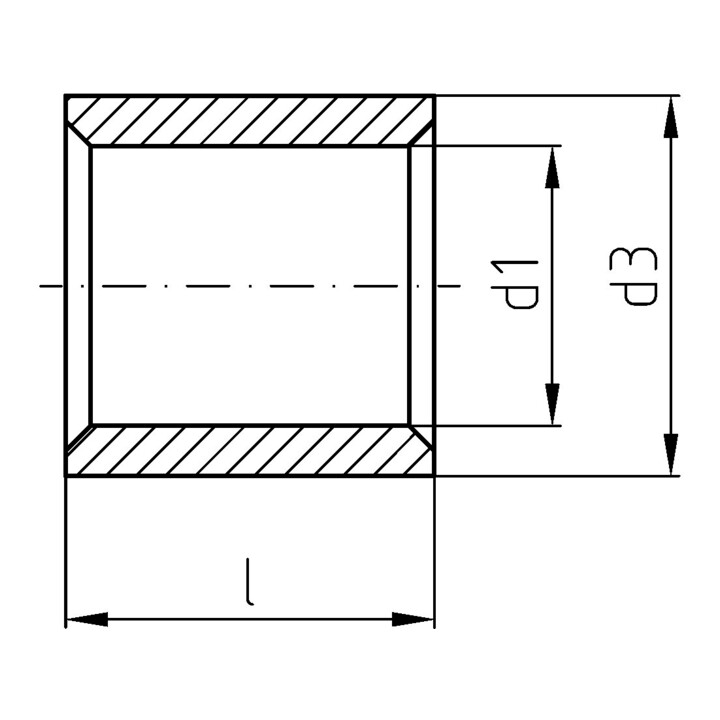 Intercable Tools Parallelverbinder 35qmm Form A ICQ35PV
