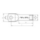 Intercable Tools Presskabelschuh Alu M12 blank ICAL9512