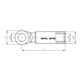 Intercable Tools Presskabelschuh M16 blank ICALCU9516