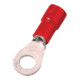 Intercable Tools Quetschkabelschuh 0, 5-1qmm M4 rot ICIQ14