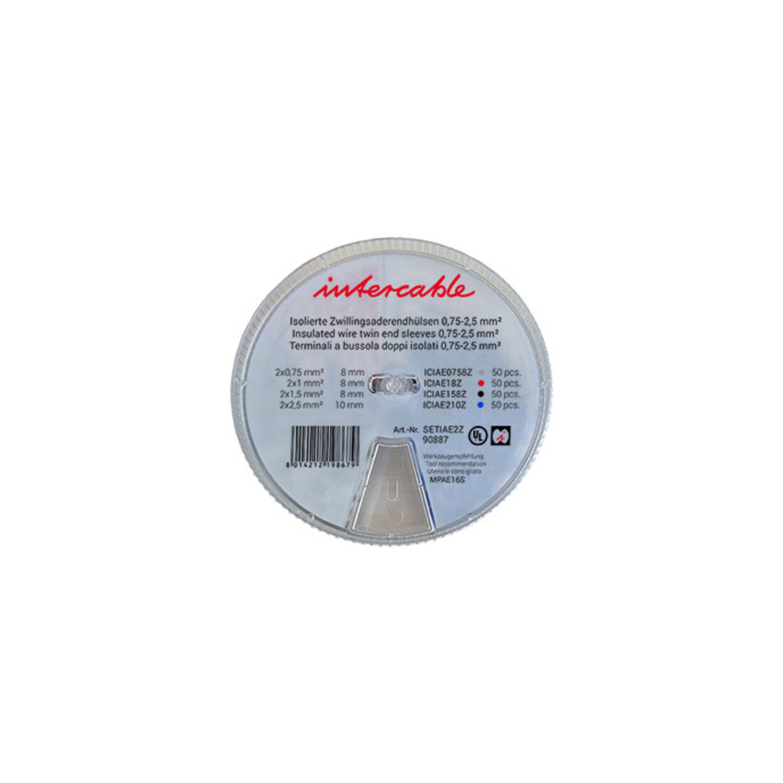 Intercable Tools Streudose 0, 75-2, 5qmm SETIAE2Z