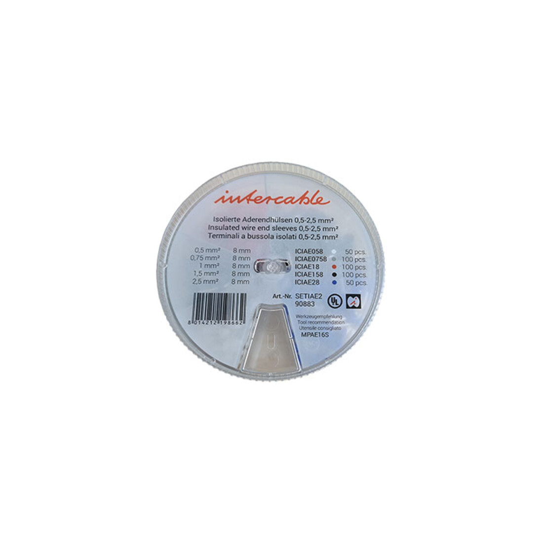 Intercable Tools Streudose Aderendh. 0, 5-2, 5qmm SETIAE2