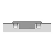 Intermat Topfscharnier K 9,5 à enfoncer (48054)-2