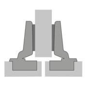 Intermat Topfscharnier K 9,5 à enfoncer (48054)-5