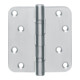 INTERSTEEL Charnière de porte à roulement à billes VA ronde 102x102 mm DIN G/D avec goupille extractible-1