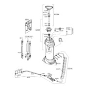 Irroratrice ad alta pressione MESTO INOX PLUS 10 l-3