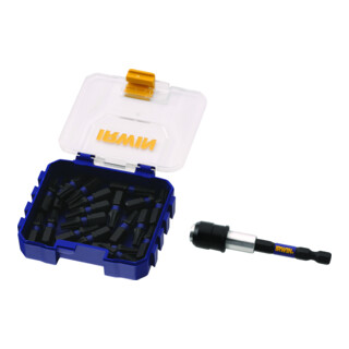 Irwin Bit-Box Impact Pro 25 mm T20, 21 pièces