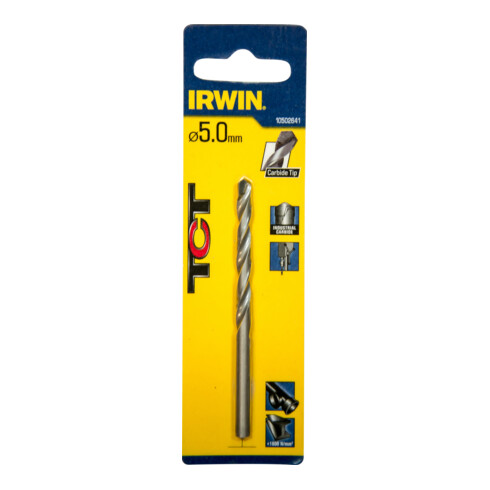 Irwin foret à métaux HSS-TCT 5,0x86x52mm