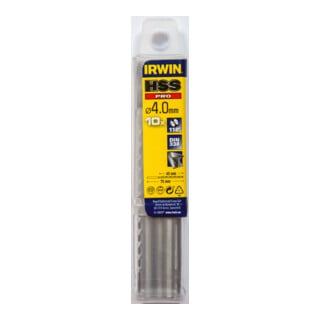 IRWIN  - Foret M&eacute;taux Hss Pro &Oslash; 4 Mm - &Eacute;tui De 10