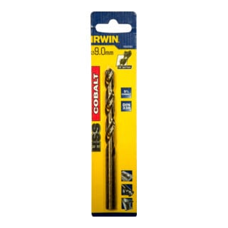 Irwin Foret métal HSS-Co 9,0x125x81mm