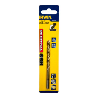 Irwin Foret métal HSS-Tin 6,5x101x63mm