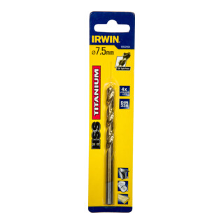 Irwin Foret métal HSS-Tin 7,5x109x69mm