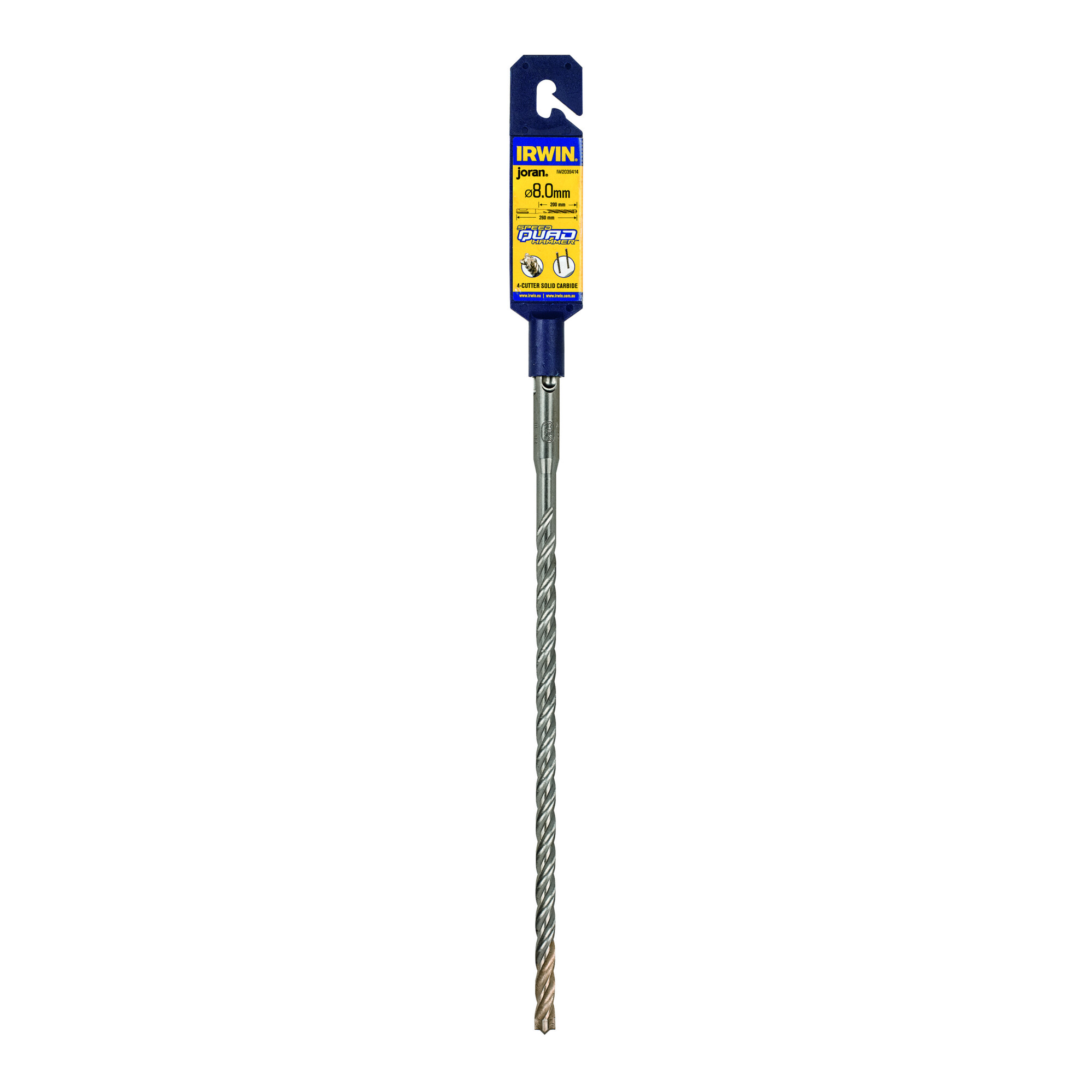 Irwin Hammerbohrer SDS-plus 8X260x200mm ; Irwin Tools