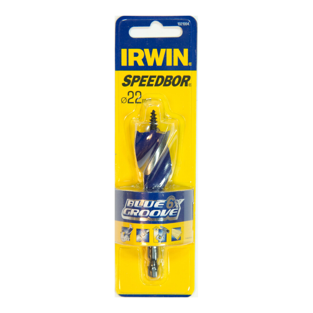 Irwin Holzspiralbohrer 22x100mm