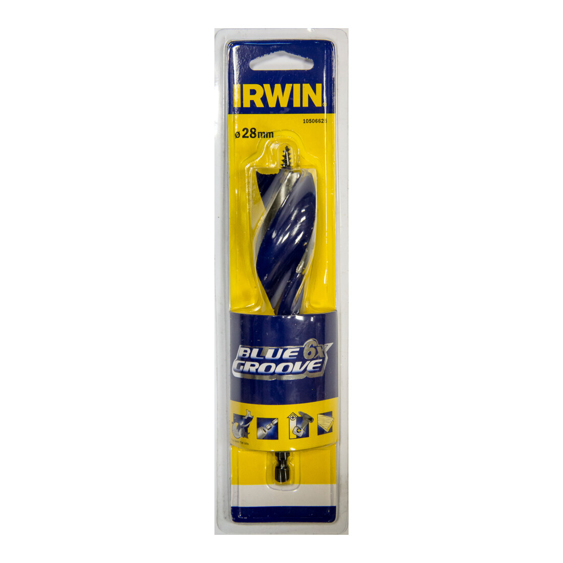 Irwin Holzspiralbohrer 28x165mm