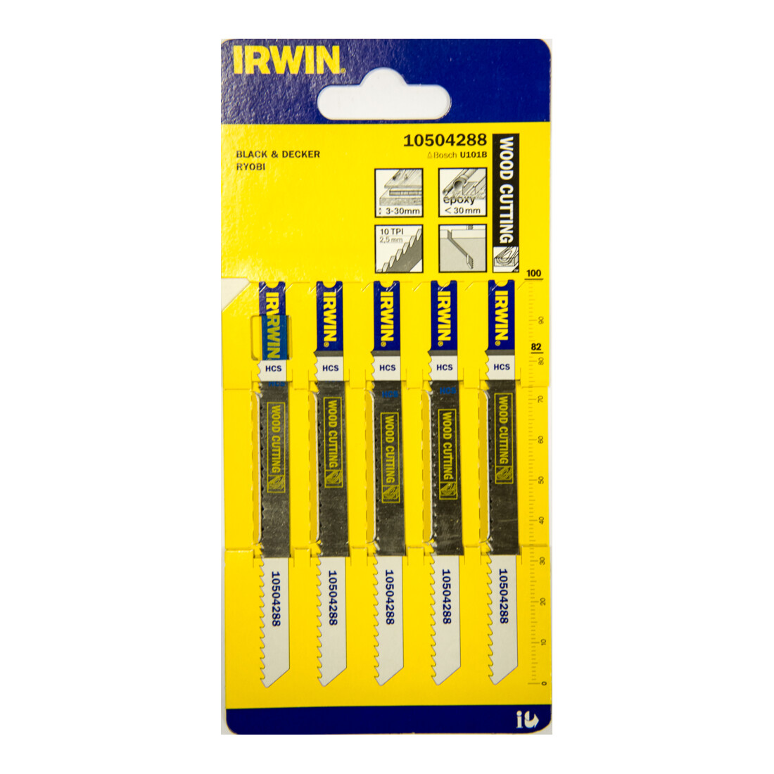 Irwin Jigsaw Blades IWN UJSB 5PK U101B