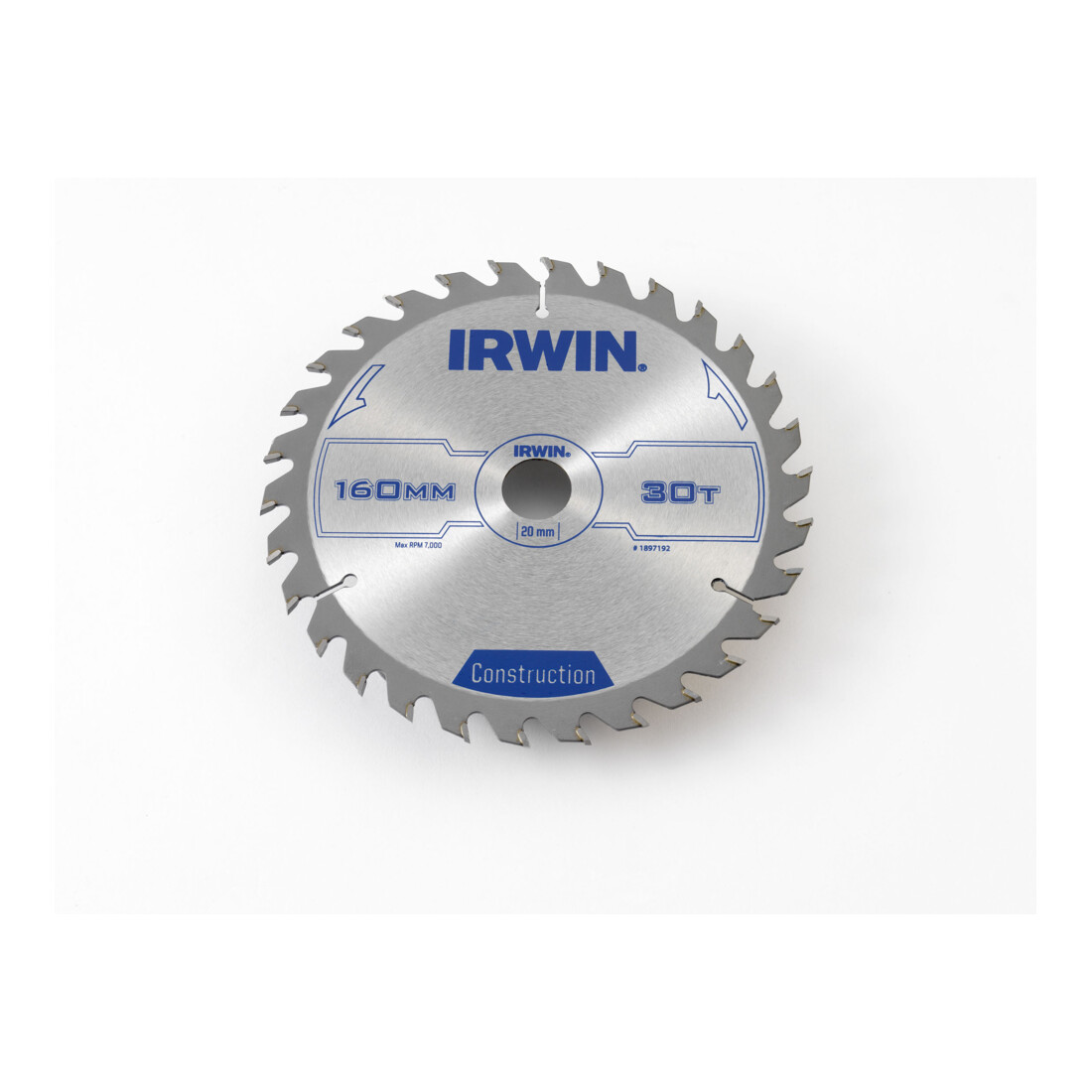 Irwin Kreissägeblatt Handkr. 160/20mm 30ATB