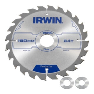Irwin Kreissägeblatt Handkr. 180/30mm 24ATB