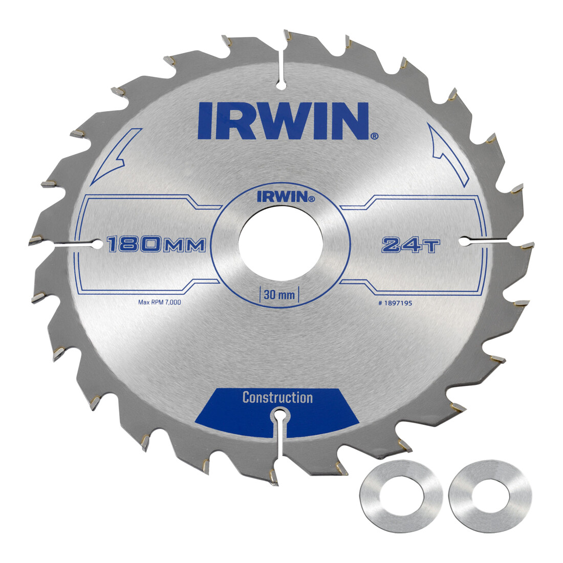 Irwin Kreissägeblatt Handkr. 180/30mm 24ATB