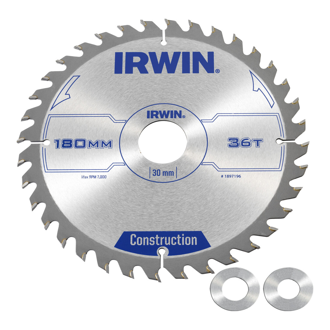 Irwin Kreissägeblatt Handkr. 180/30mm 36ATB
