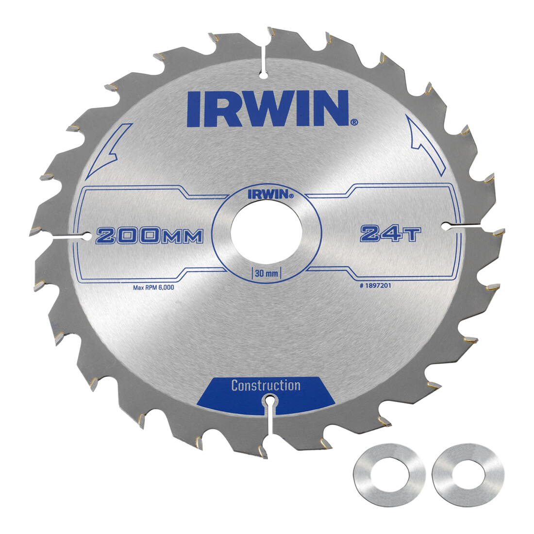 Irwin Kreissägeblatt Handkr. 200/30mm 24ATB