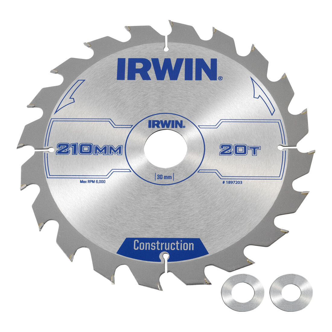 Irwin Kreissägeblatt Handkr. 210/30mm 20ATB