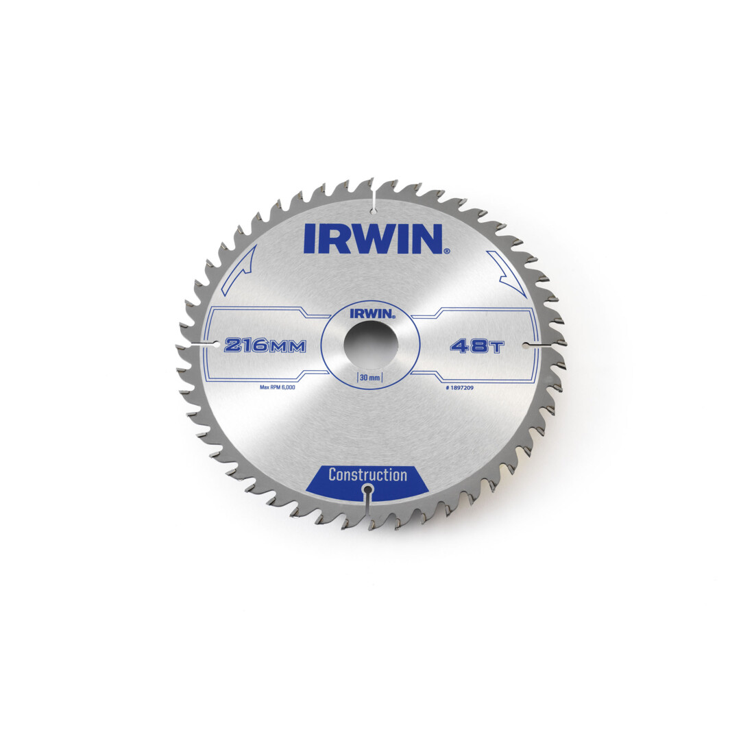 Irwin Kreissägeblatt stat. 216/30mm 48ATB