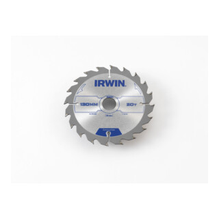 Irwin Lame de scie circulaire à main 130 × 20 mm 20 dents ATB