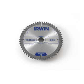 Irwin Lame de scie circulaire spéciale 160/20 mm 56 TCG