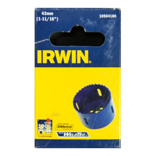 Irwin Lochsäge Bi-Metall 43mm