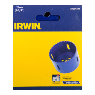 Irwin Lochsäge Bi-Metall 70mm