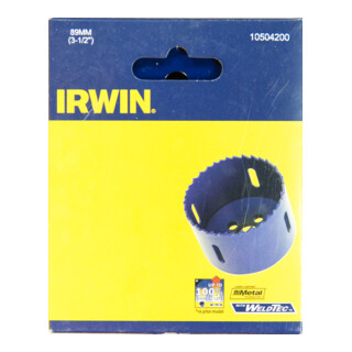 Irwin Lochsäge Bi-Metall 89mm